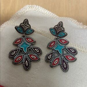 James Avery Enamel Corboda Earrings